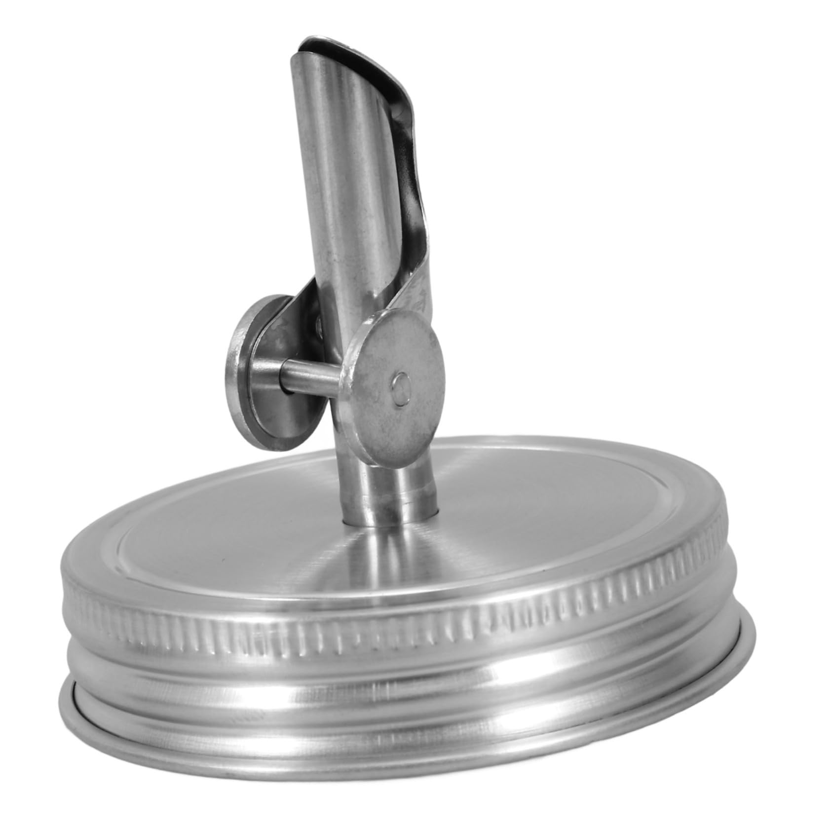 Alipis Münzschlitz-Deckel Für Einmachgläser – 4 Stück, Metall, 70 Mm Durchmesser, Für Sparschwein & Aufbewahrung