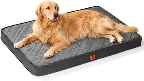 Miniatura 11 de Acogedoras camas para perros pequeños, cama ortopédica de espuma para mascotas con funda extraíble/lavable/impermeable y parte inferior