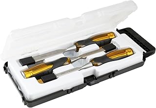 Stanley 2-16-270 Chisel-set (3-piece), Silver/Black