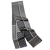 Tragen Sie es als Krawatte: Falten Sie diesen Schal in die gewünschte Form und tragen Sie ihn als Krawatte.