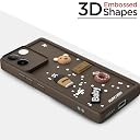 Pikkme Back Cover for iQOO Z7 Pro 5G | Cute Fun Cartoon 3D Bear Silicone Full Body Protection Bumper Case (Brown) gallery image