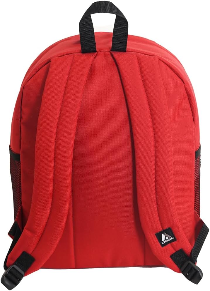 Everest Classic Laptop Backpack w/Dual Side Mesh Pocket
