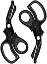 MEUUT 2 Pack Medical Scissors Trauma Shears for Left and Right Hand -Patented Bandage Scissors All Purpose with Non-Stick Blades, Surgical Grade Shears Stainless Steel EMT Scissors for Nurses EMT