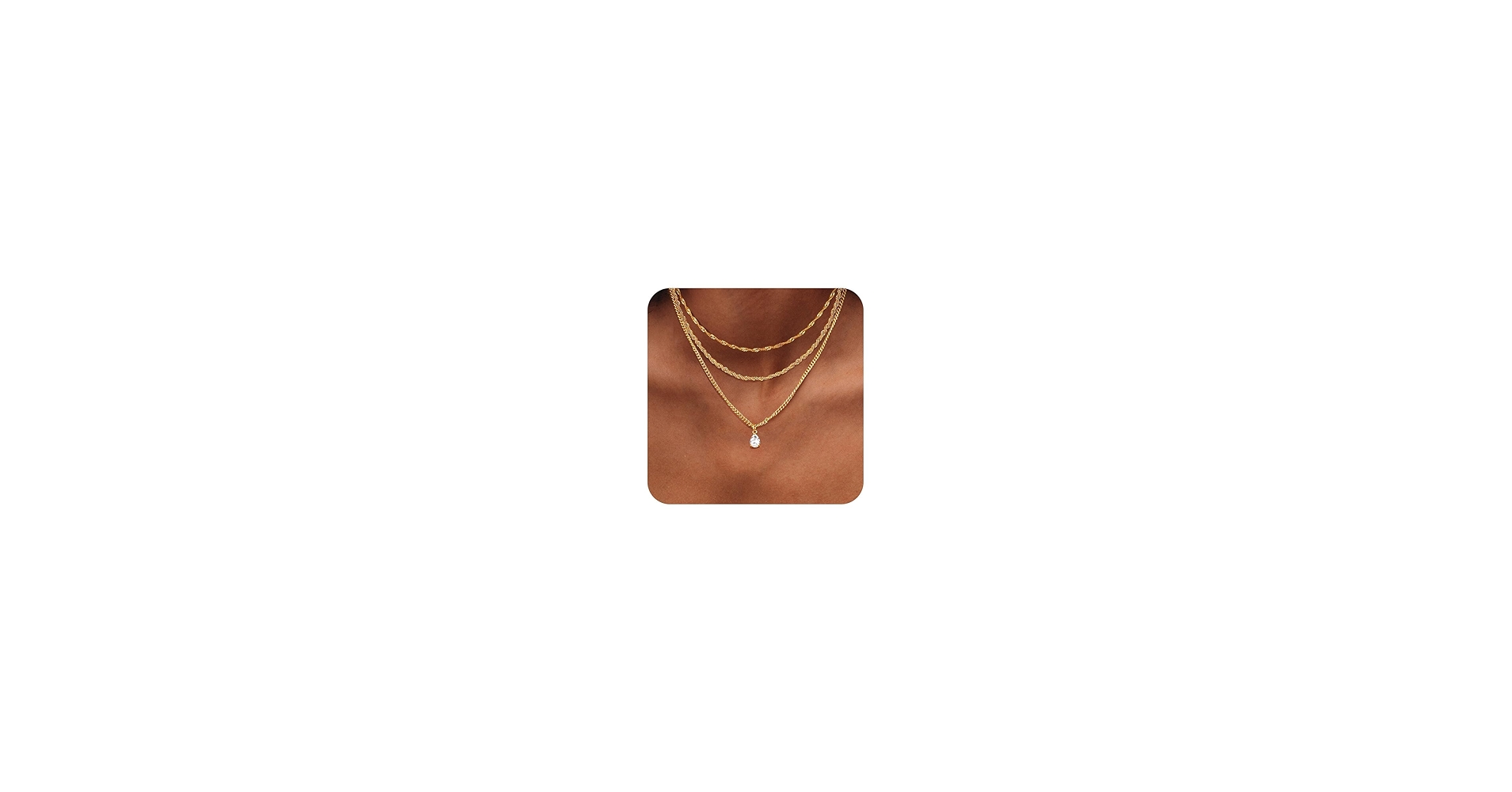 Amazon | [Jstyle] 14K ネックレス レディース 人気 ゴールド