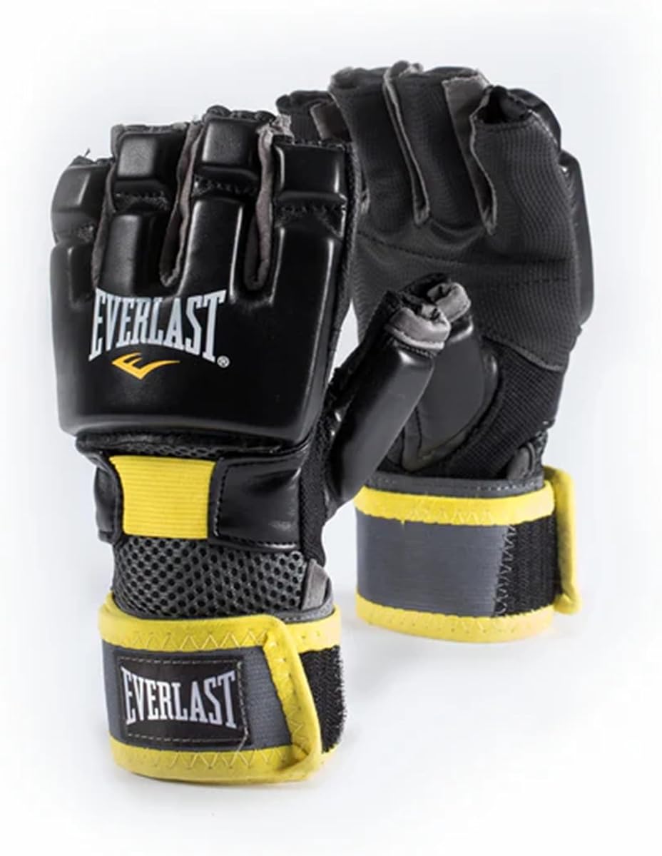 Everlast 1200030 Kickboxing Gloves Black/Yellow L/XL
