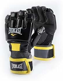 Everlast Luvas de kickboxing 1200030 pretas/amarelas G/GG
