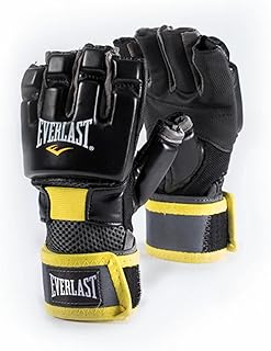 Everlast 1200030 Kickboxing Gloves Black/Yellow L/XL