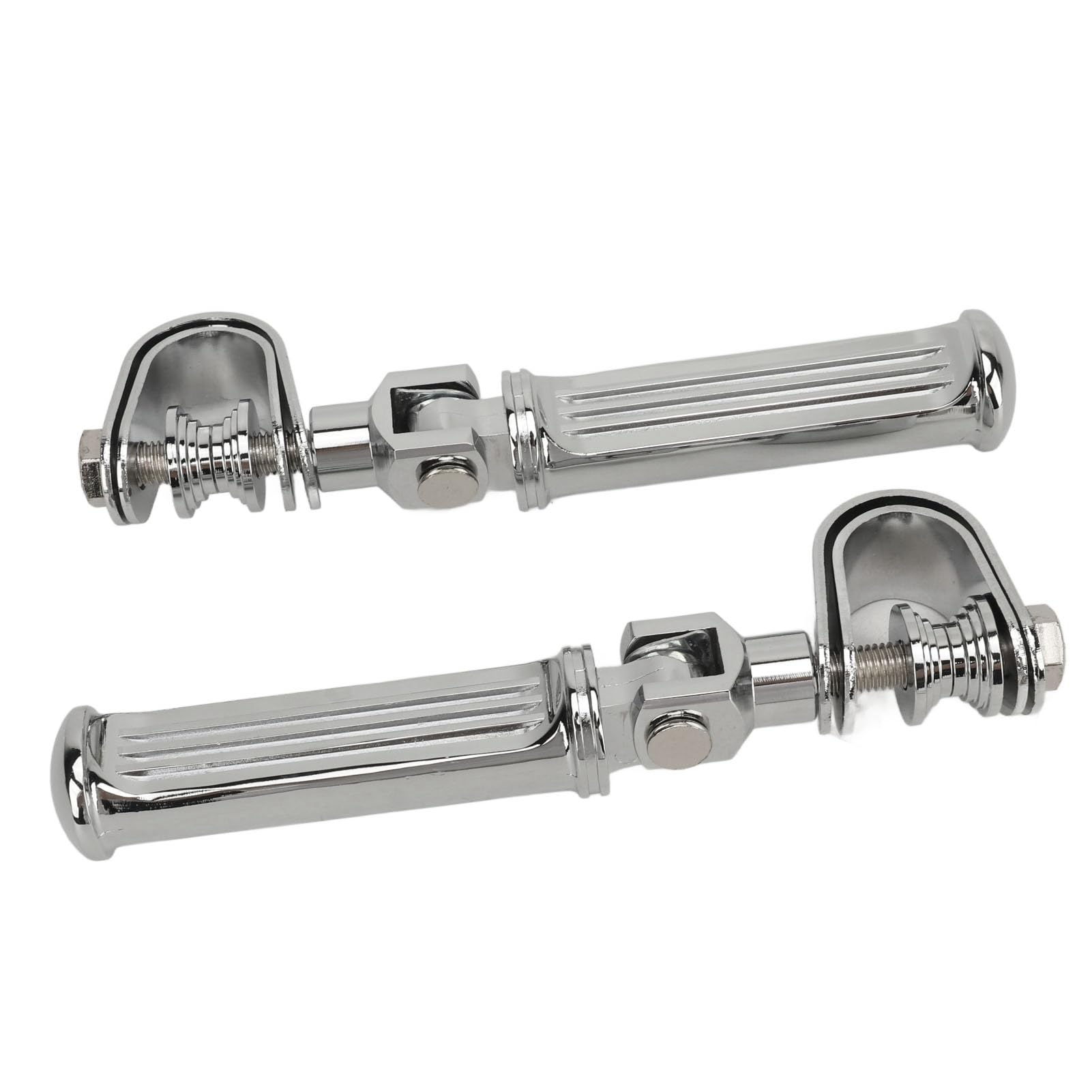 Kołki Motocyklowe, Uniwersalne Podnóżki od 25 Mm do 32 Mm do Osłon Silnika, Podnóżki ze Stopu Aluminium ze składaną konstrukcją dla Wygodnych Długich Przejażdżek na Rowerach Ulicznych i