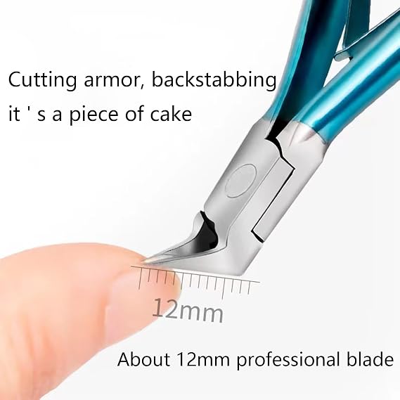 Nail Clippers，dual Ended Stainless Steel Foot Trimmer，cuticle Remover，cuticle Trimmer，cuticle Remover Liquid， Cuticle Nippers Professional Stainless Steel Cuticle Cutter Cuticle Remover