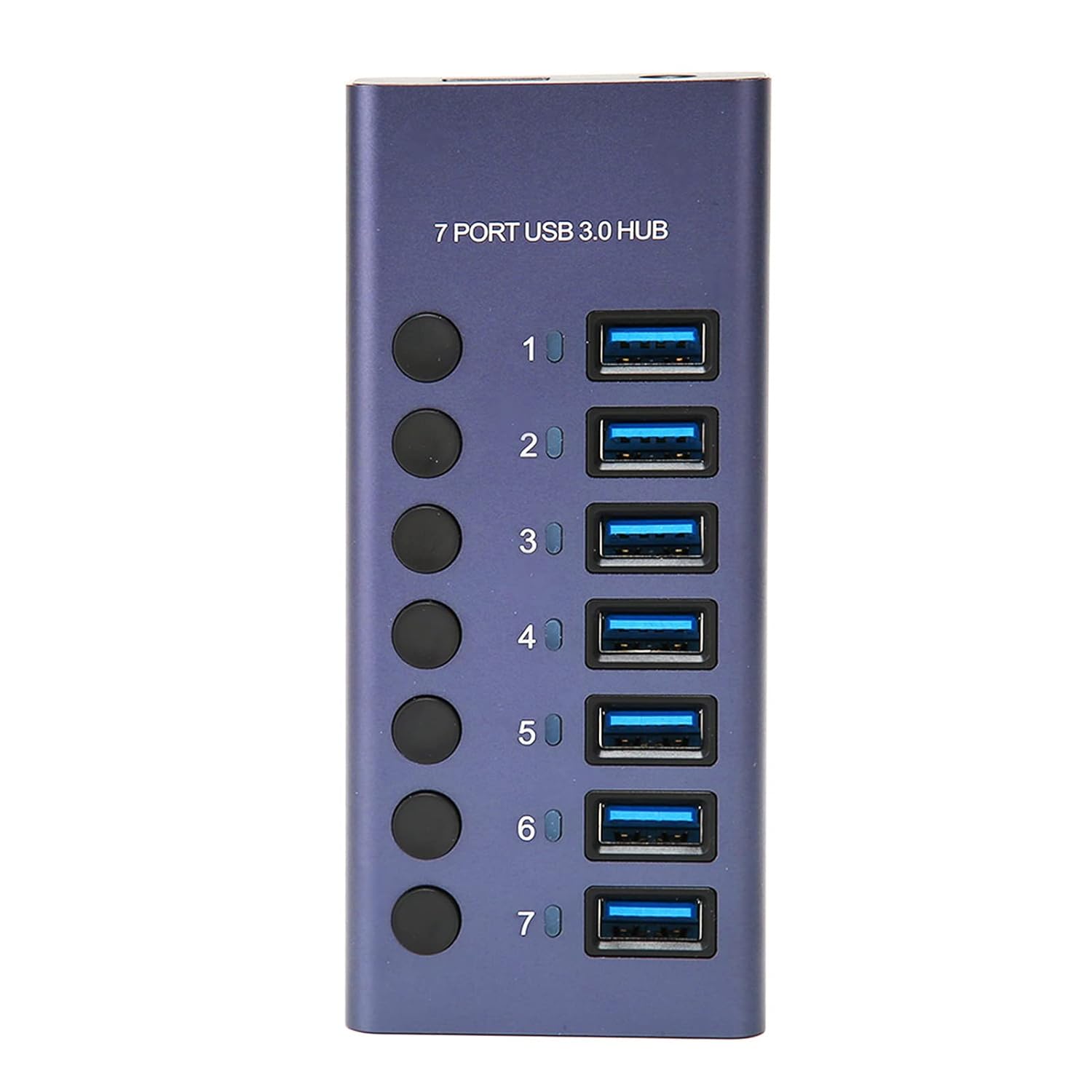 USB 3.0 Docking Station, Plug and Play USB 3.0 Hub 7 Ports Individual