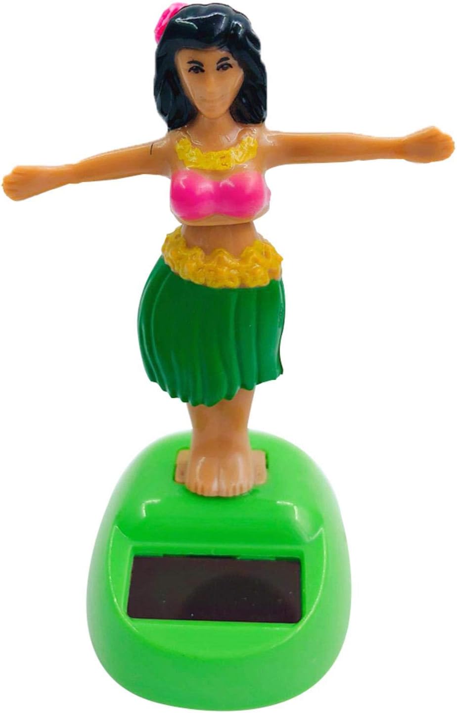 Car Dashboard Decorations, Solar Powered Girl Dashboard, Resin Hawaiian Dancer Dashboard Bobbles
