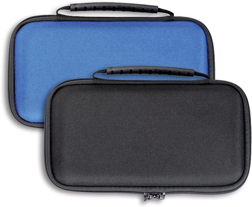 Nintendo 大決算セール Switch Lite用 グリップカバー ショルダーベルト付 ブラック を装着したまま収納できるポーチ Eva耐衝撃性素材