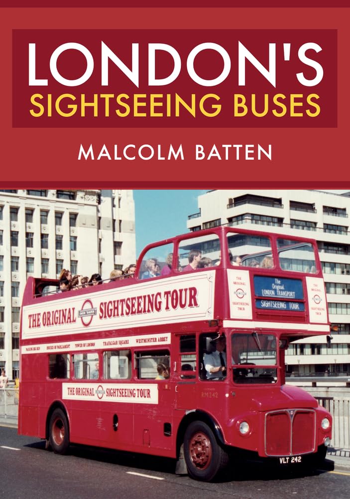 London's Sightseeing Buses Book Transport Local History Old Photographs New PB