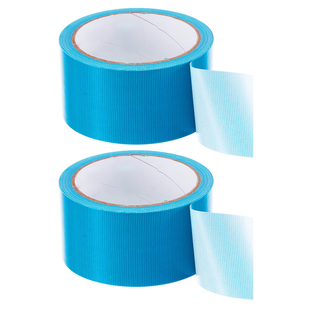 Healifty Black Duct Tape Waterproof 2 Rolls 11 Yards Each Heavy Duty Single Sided Fabric Adhesive Tape Tear by Hand for Carpet Patch Repair Outdoor Weatherproof Binding