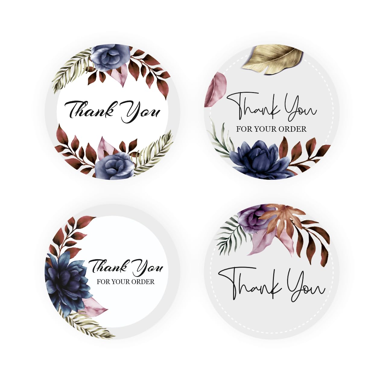 Thank You for Your Order Stickers (Pack of 100 Stickers) (1.5 Inch), Labels