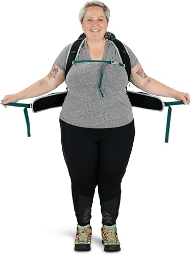 Miniatura 12 de Osprey Mochila de senderismo Tempest para mujer, verde, (Jasper Green), Mochila de senderismo Tempest