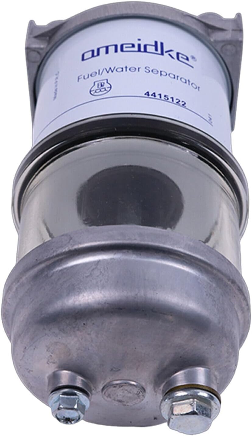 Fuel Filter Assembly 4415105 2656F823 Compatible for Perkins Engine 1103C-33 1104D-44 1104D-44T 1104C-44 1104C-E44 1104C-44T