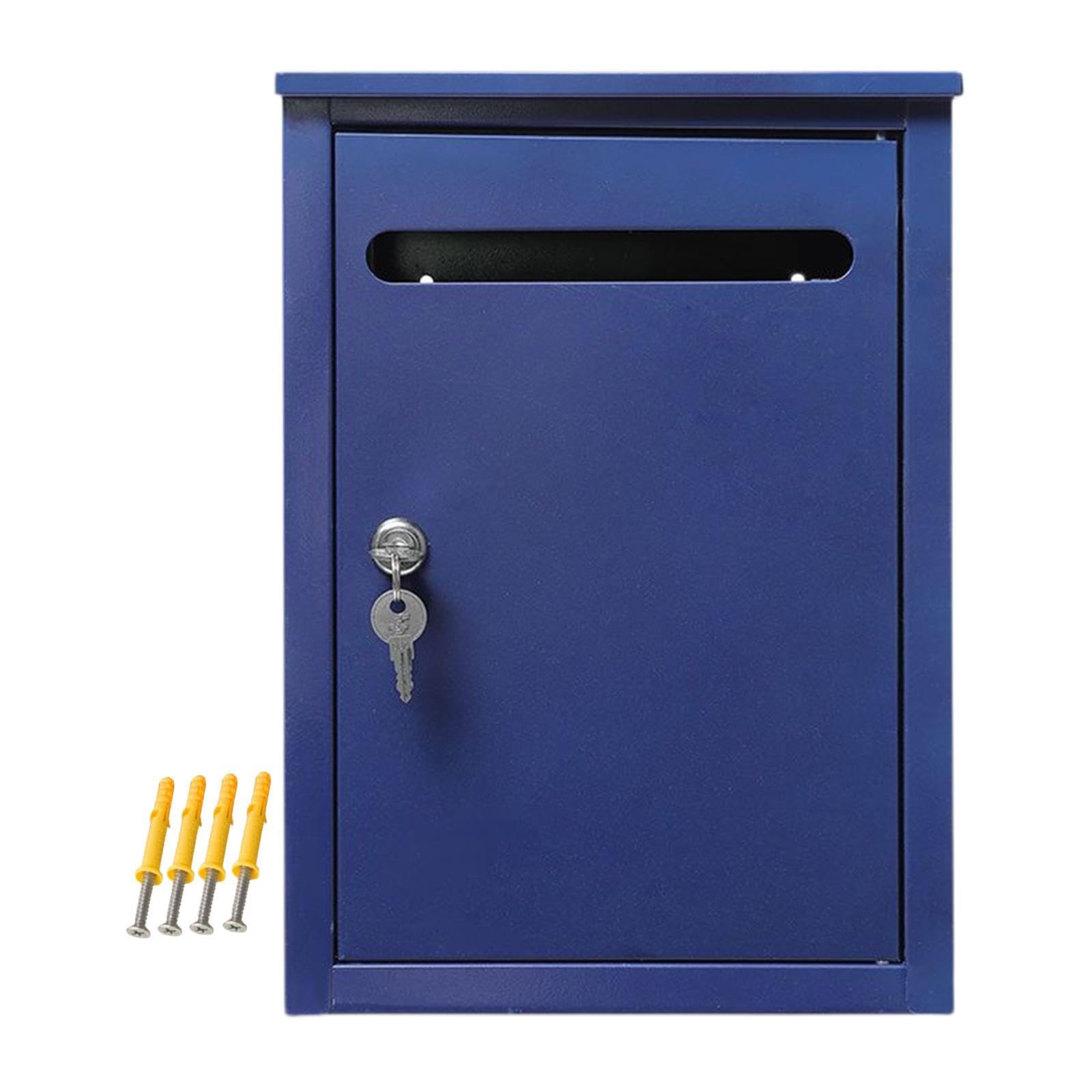 Cassetta Postale Kippen IRON - Colore Argento, 300x210x70mm | Con Chiavi E Fissaggi - Foto 13