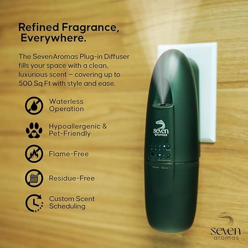 Miniatura 4 de Difusor sin agua con enchufe SV703 B - Cobertura de hasta 500 pies cuadrados - Difusor de aceite con enchufe de nanotecnología para aceites