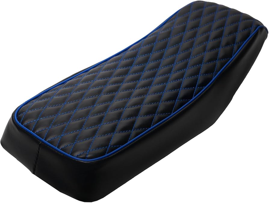 Amazon.com: JMCHstore Blue Diamond Stitch Retro Mini bike Seat
