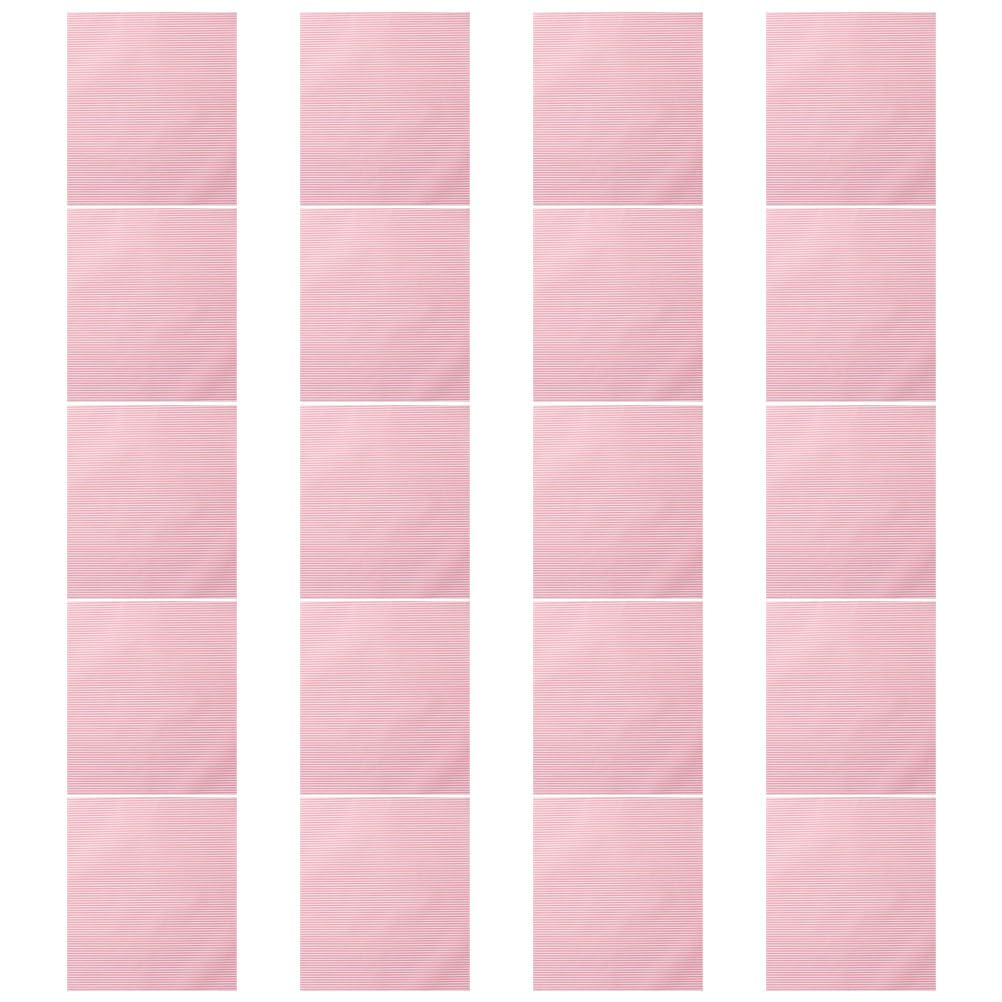 Papel para envolver pasteles resistente grasa diseño sofisticado rayas rosa VALICLUD