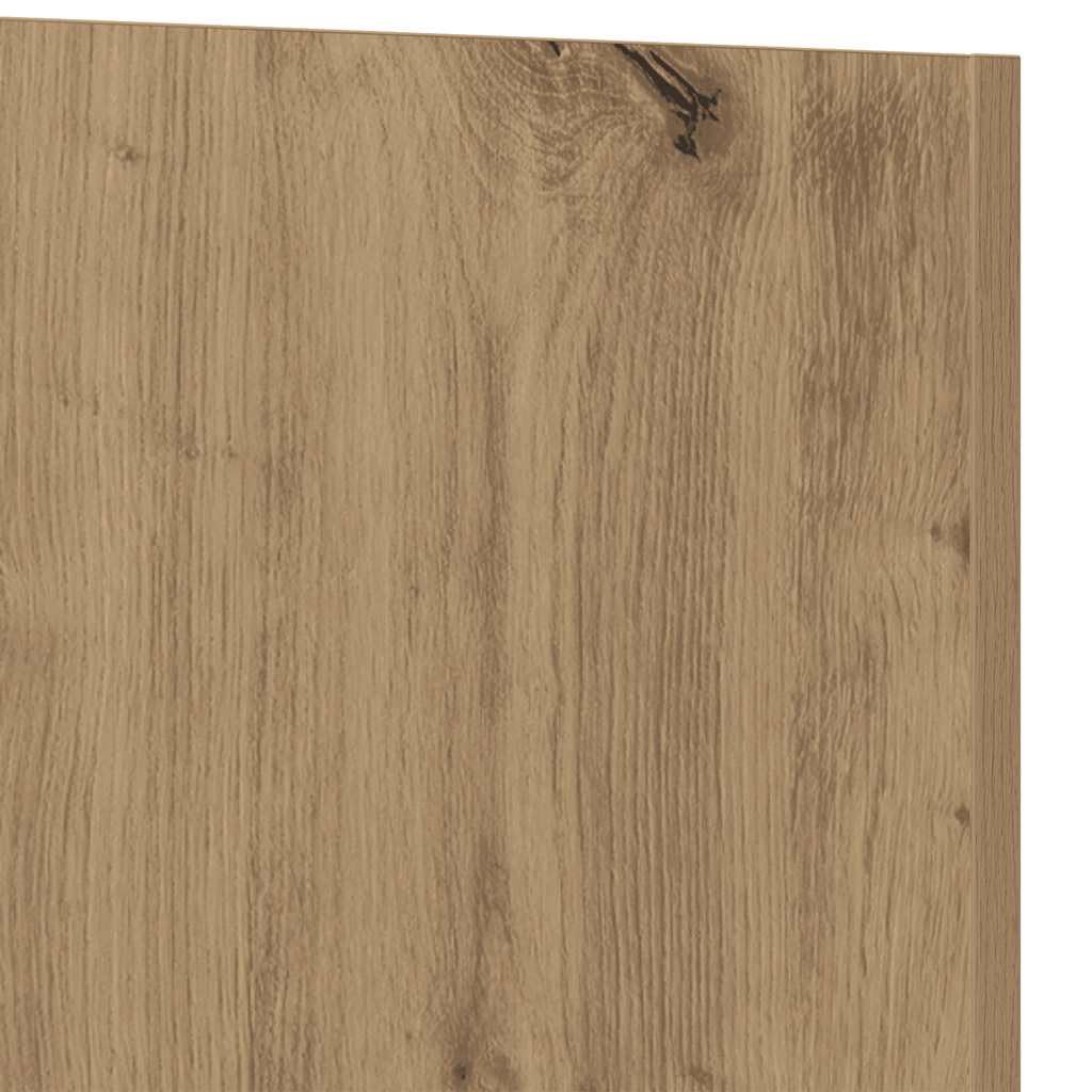 vidaXL Jardinera de Madera contrachapada Roble Artesanal 40x40x40 cm, Jardinera cajón, Jardinera Cuadrada, Maceta, Jardinera Cubo, macetero