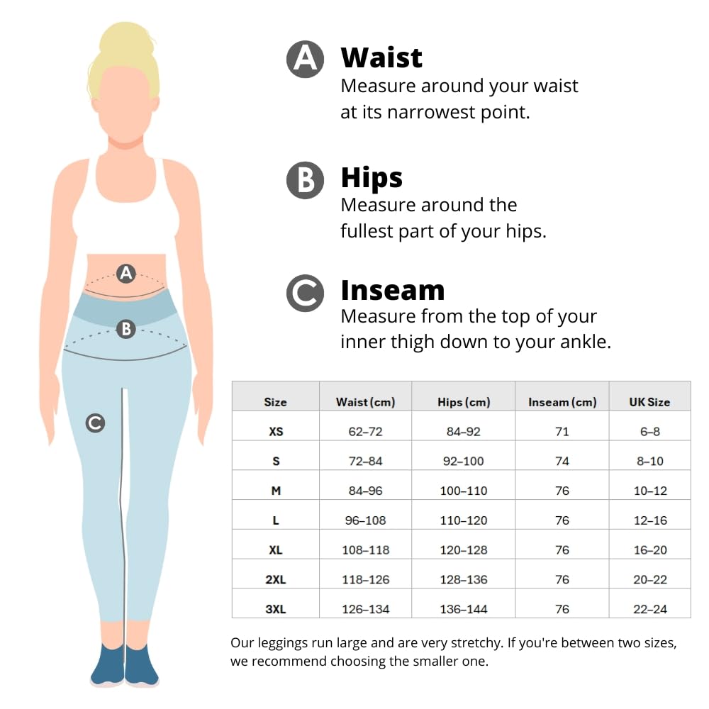 Legging - Taille haute, opaque, antidérapant, et avec poches pour téléphone - Confortable à porter au quotidien pour plus de style et de confort