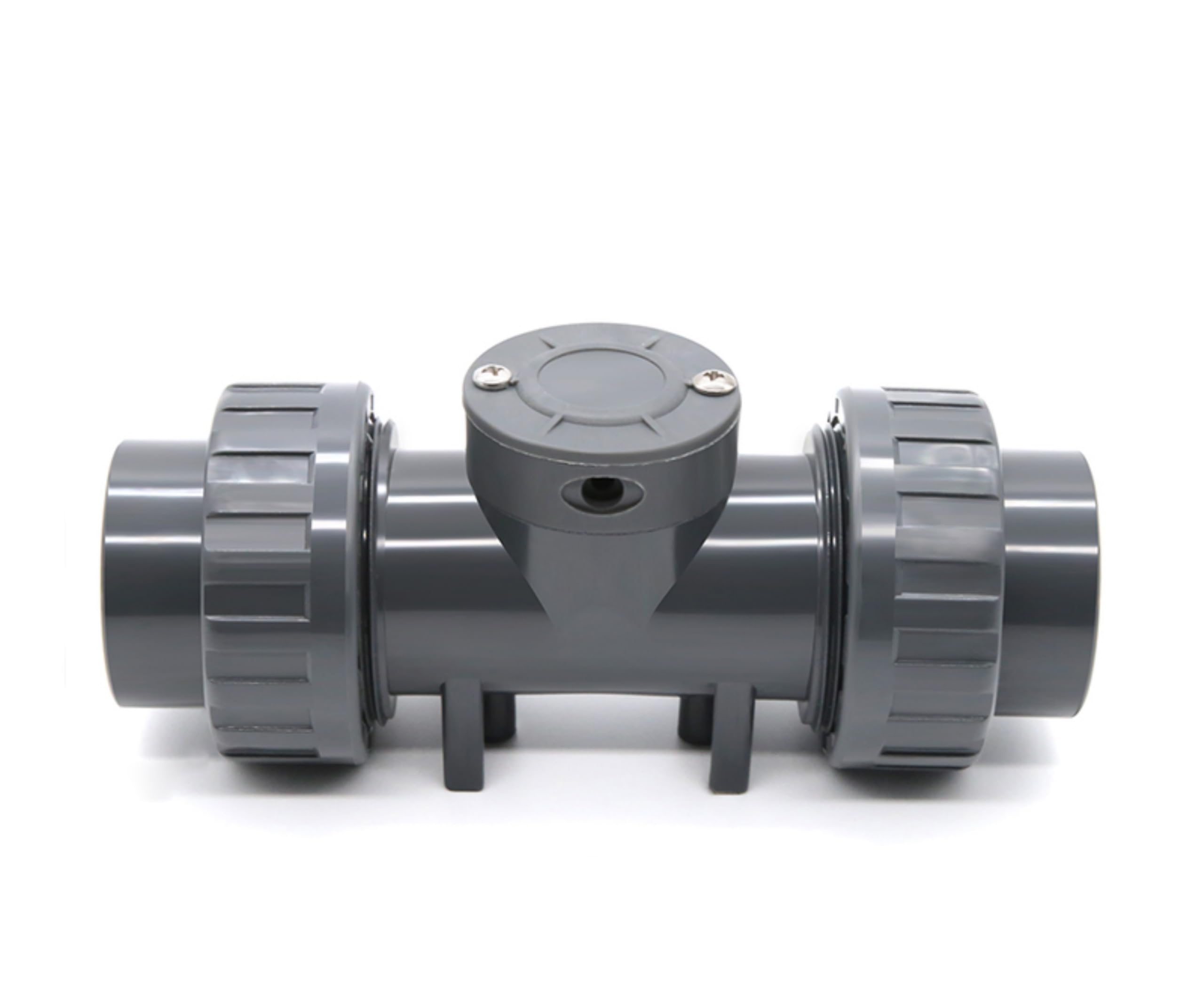 Sensor de Flujo de Agua en línea de PVC de 1 Pulgada, 5-3000 L, Sensor de Flujo Grande, caudalímetro for fluidos de ácido clorhídrico
