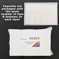 Vista 5 de Air-Tite Brand 1oz Silver Bar Capsule Holders, 5 Pack