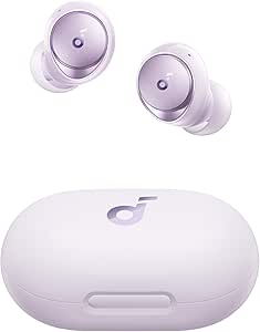 Soundcore by Anker Space A40 Auto-Adjustable Active Noise Cancelling Wireless Earbuds, Reduce Noise by Up to 98%, 50H Playtime, Hi-Res Sound, Comfortable Fit, App Customization(Renewed) asin的图片
