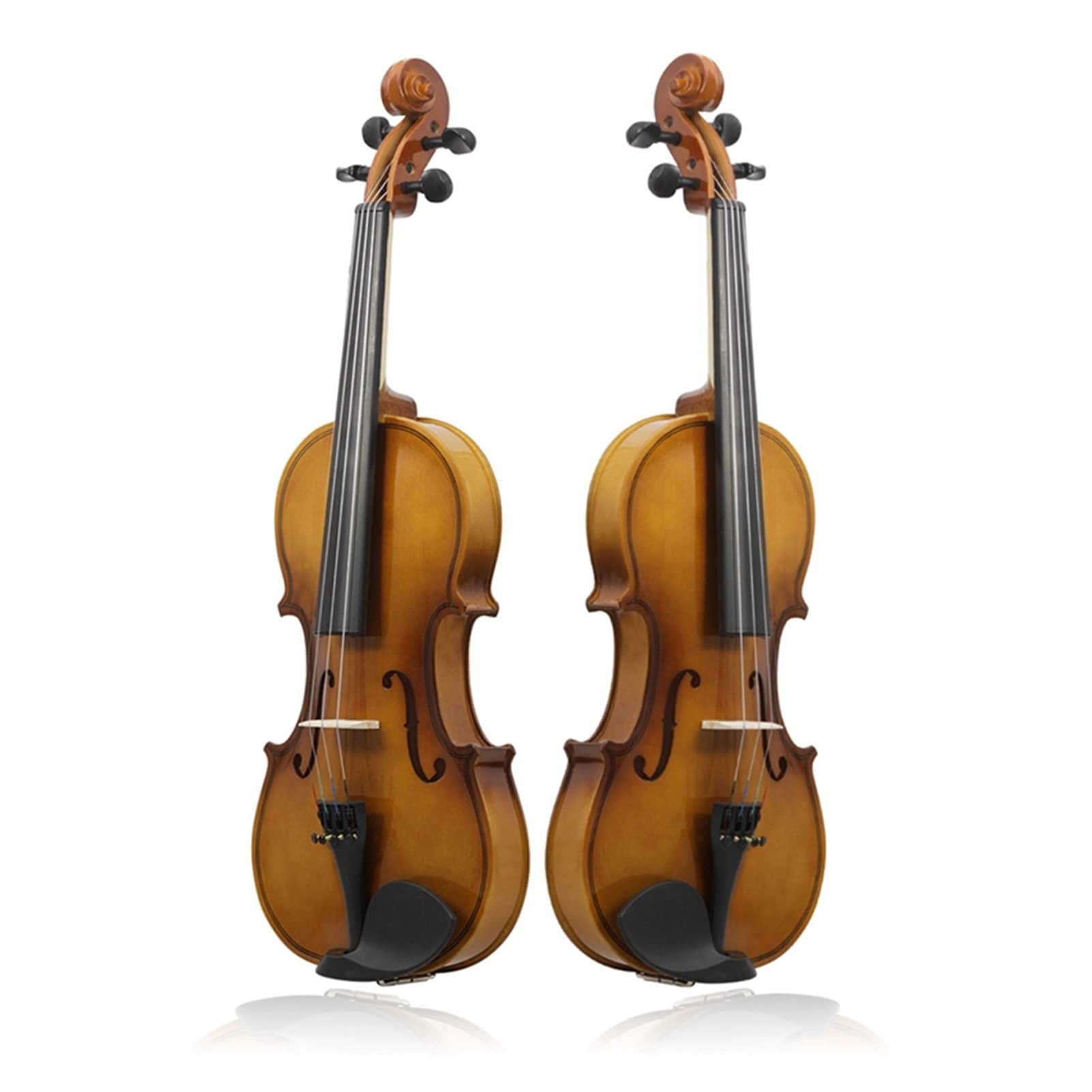 Violino 4/4 Violino Acustico A Forma Di Violino Full-full Wood Con Cassa Arco 4 Stringa 4 Strumenti A Corda Violino