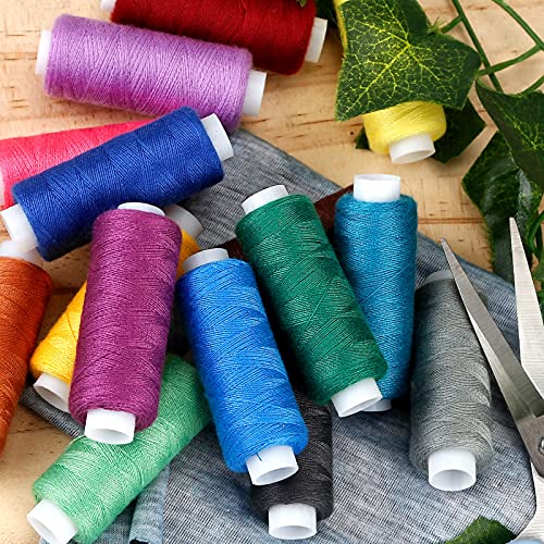 Ciaraq CIARAQ201901 Sewing Threads Kits, 30 Colors Polyester 250 Yards Per Spools thumb #6
