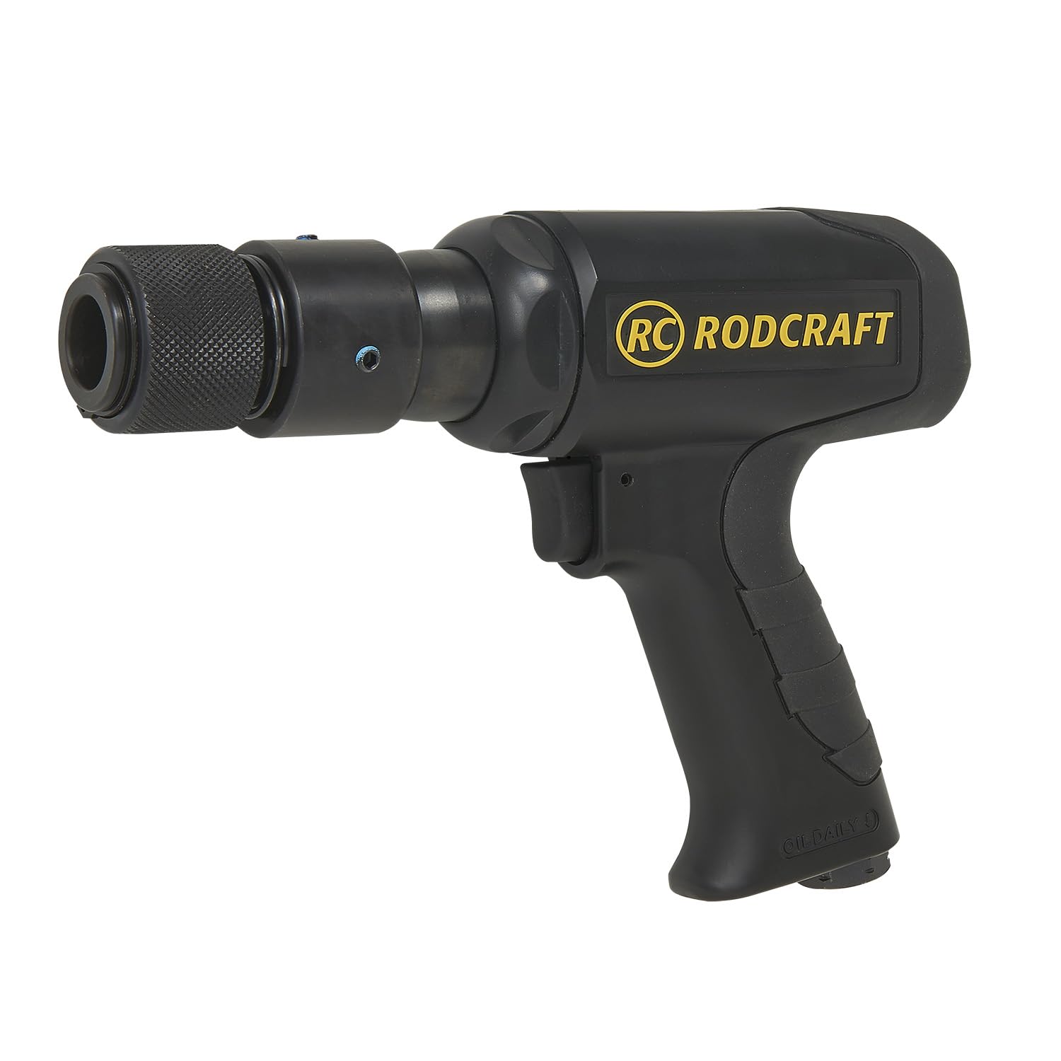 Rodcraft RC5185 Marteau burineur à air comprimé Hex 11 mm Amortissement des Vibrations Force de Frappe 9 J 3000 Coups/Minute Poids 1,7 kg pour Burin de 11 mm