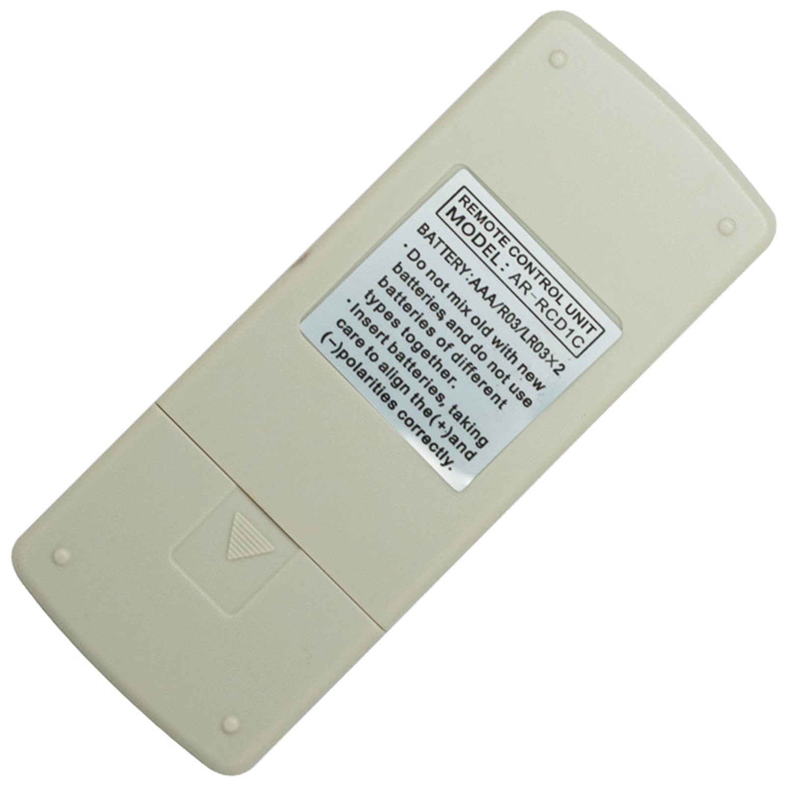 azwok Mando a distancia de repuesto AR-RCD1C para aire acondicionado Fujitsu, también compatible con AR-RCD1E AR-RCE1C AR-RCC2J AR-RCG2J AR-RCE1E