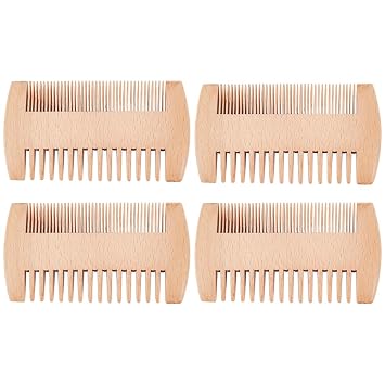 FREEBLOSS 4Pcs Macrame Fringe Comb Set Tassel Brush, Cord Comb for Weaving & Opening Knots, Craft Tool for Adults Macrame Supplies