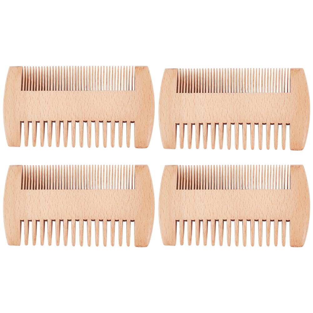 FREEBLOSS 4pc Macrame Fringe Comb Brush for Tassels, Weaving, Cotton Rope & Open Knot Craft