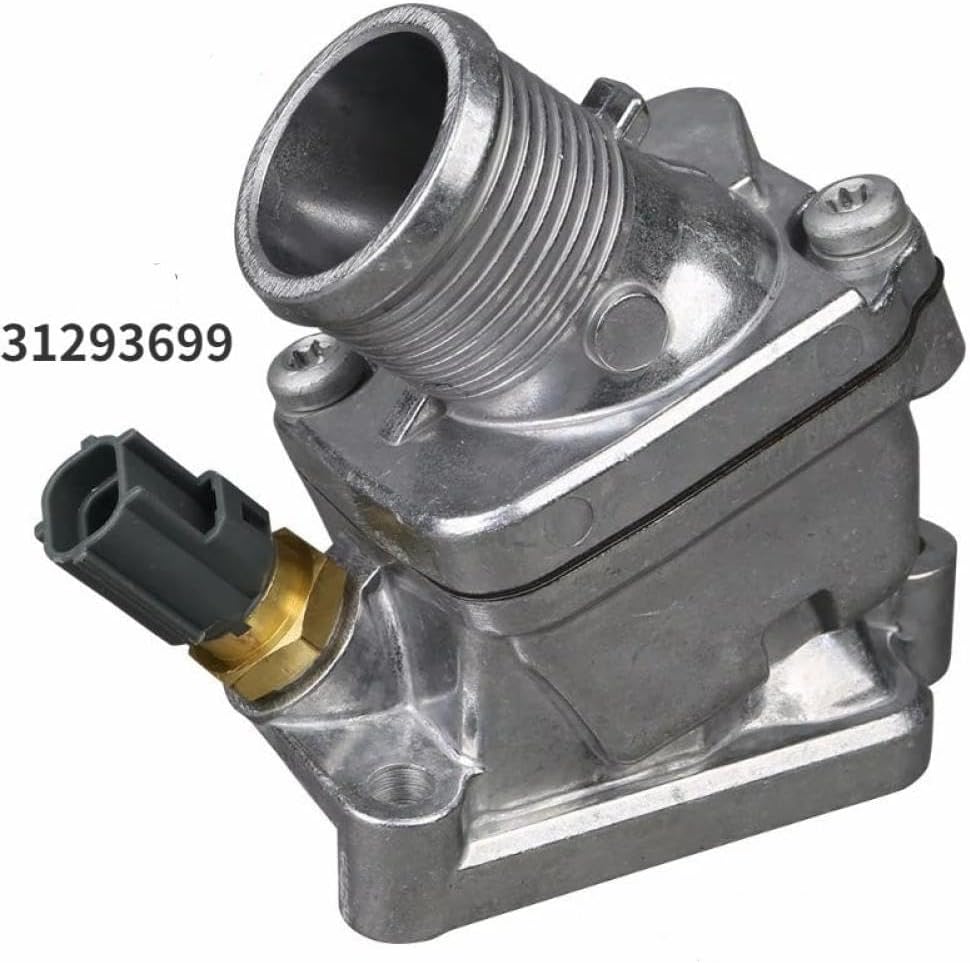 Engine Coolant Thermostat Housing Water Outlet 31293699 Compatible With Automotive Motorcycle Parts S80 2.4 S60 XC70 V70 XC90 For Part Number 31293699