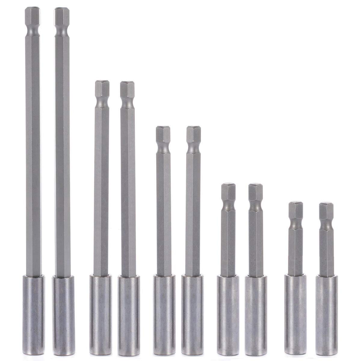 Magnetic Bit Holder Extension - 10 Pieces -1
