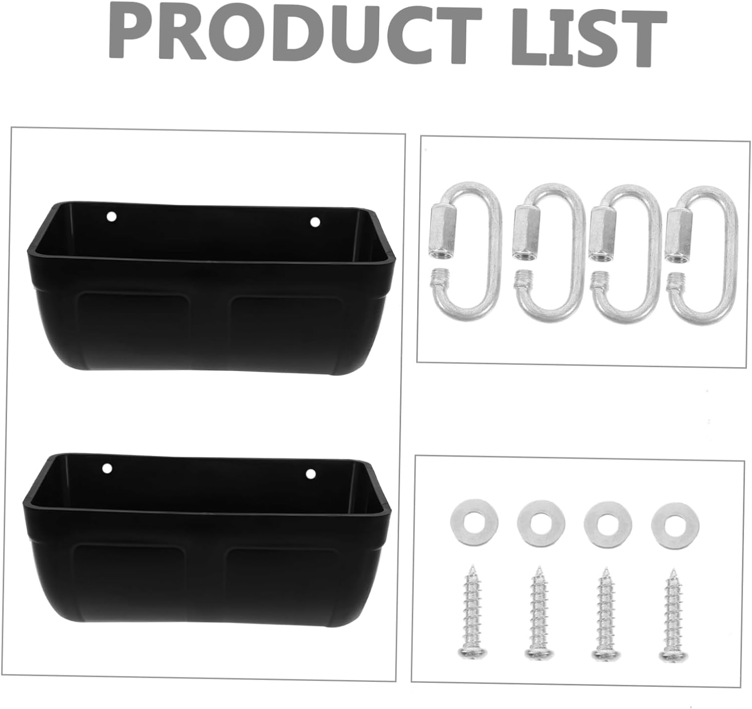 2Sets Automatic Poultry Feeder Container Durable Hanging Goat Chicken Feeding Trough Capacity Material Clean Sanitary Feeding for Poultry Supplies