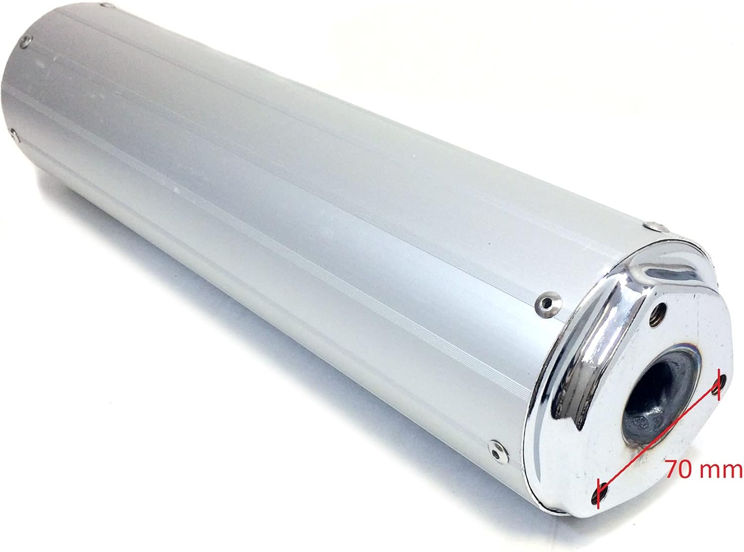 MMG Muffler Exhaust Silencer Pipe for Scooters 125cc 150cc 4 Stroke GY6 Engines