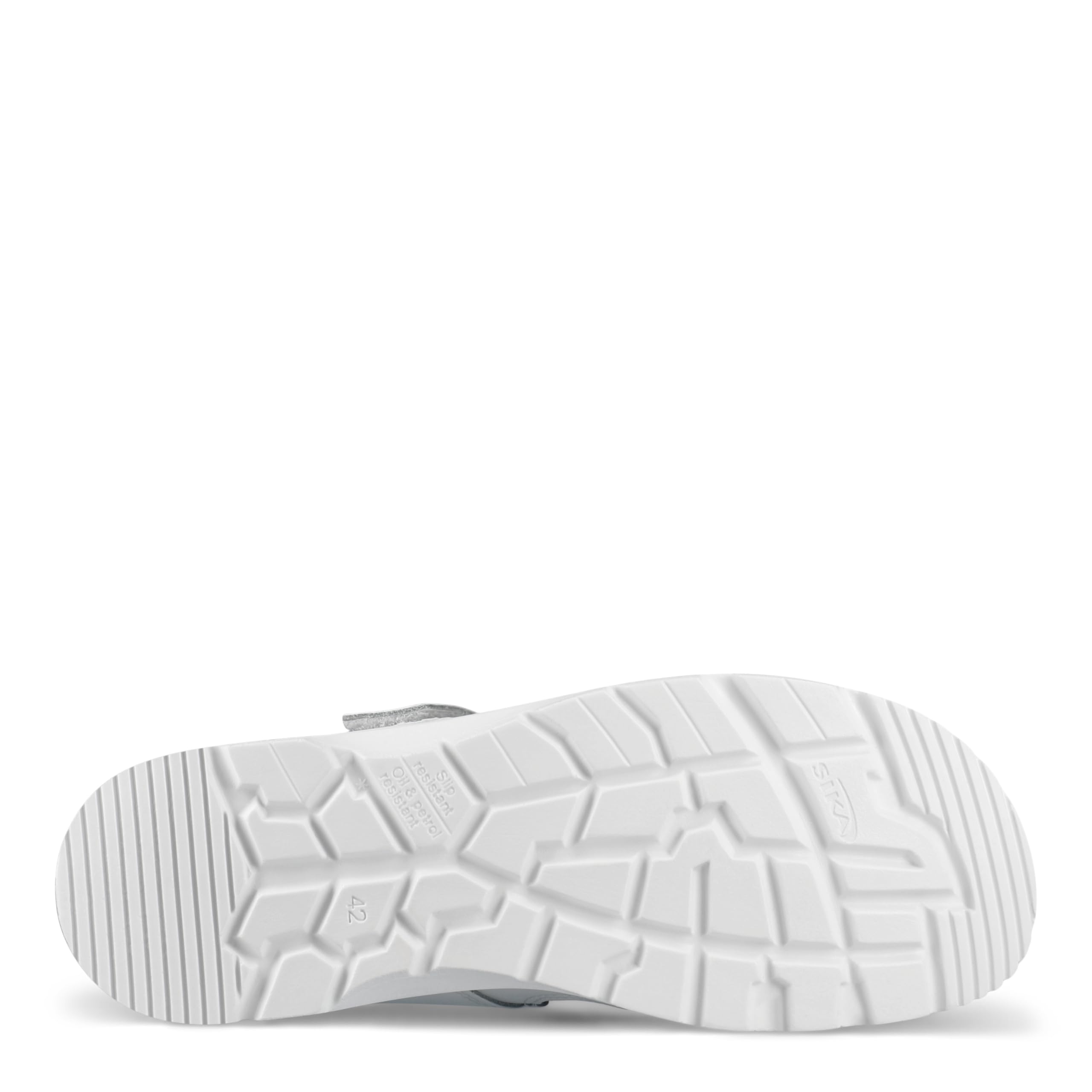Sandalia OptimaX sin puntera blanco O1 + SRA + negro 191