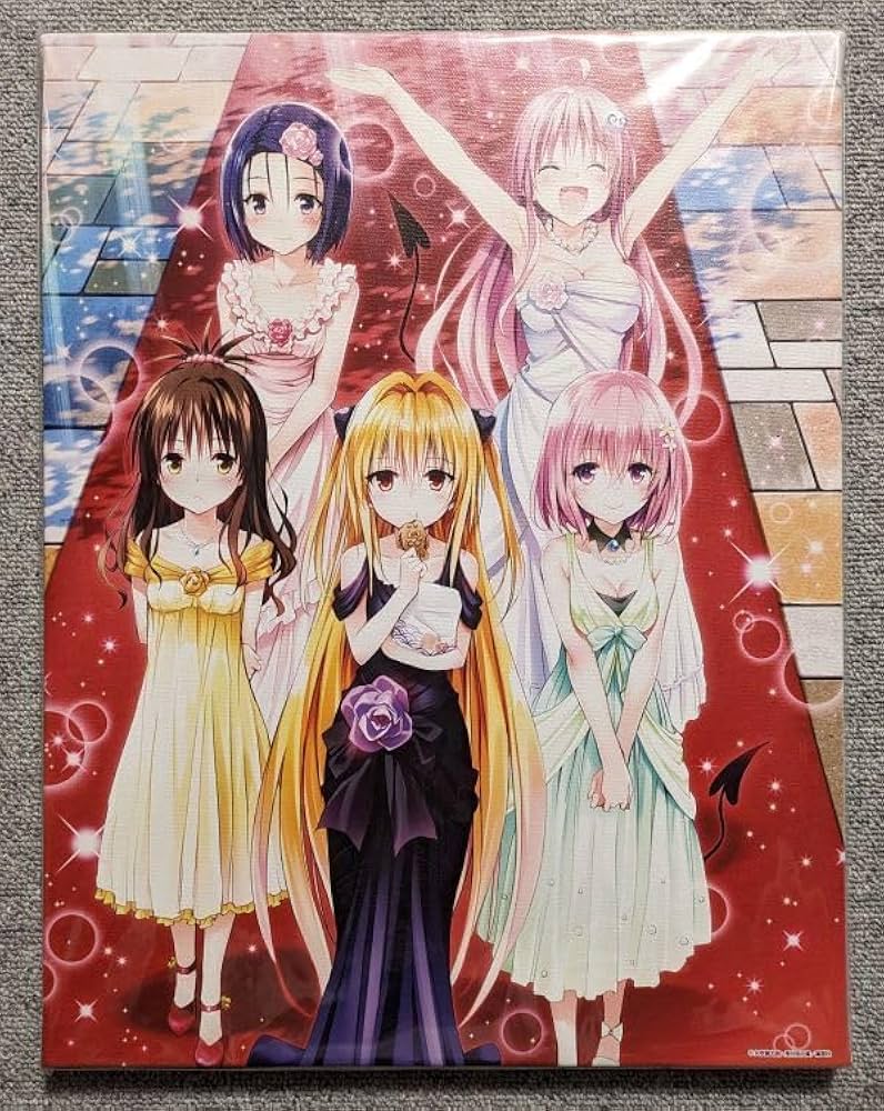 ToLOVEる原画展　キャンバスアート　ララ 2025年最新】ToLoveる 原画展 アートの人気アイテム - メルカリ