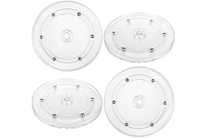 4PCS 6 inch Small Lazy Susan Turntable
