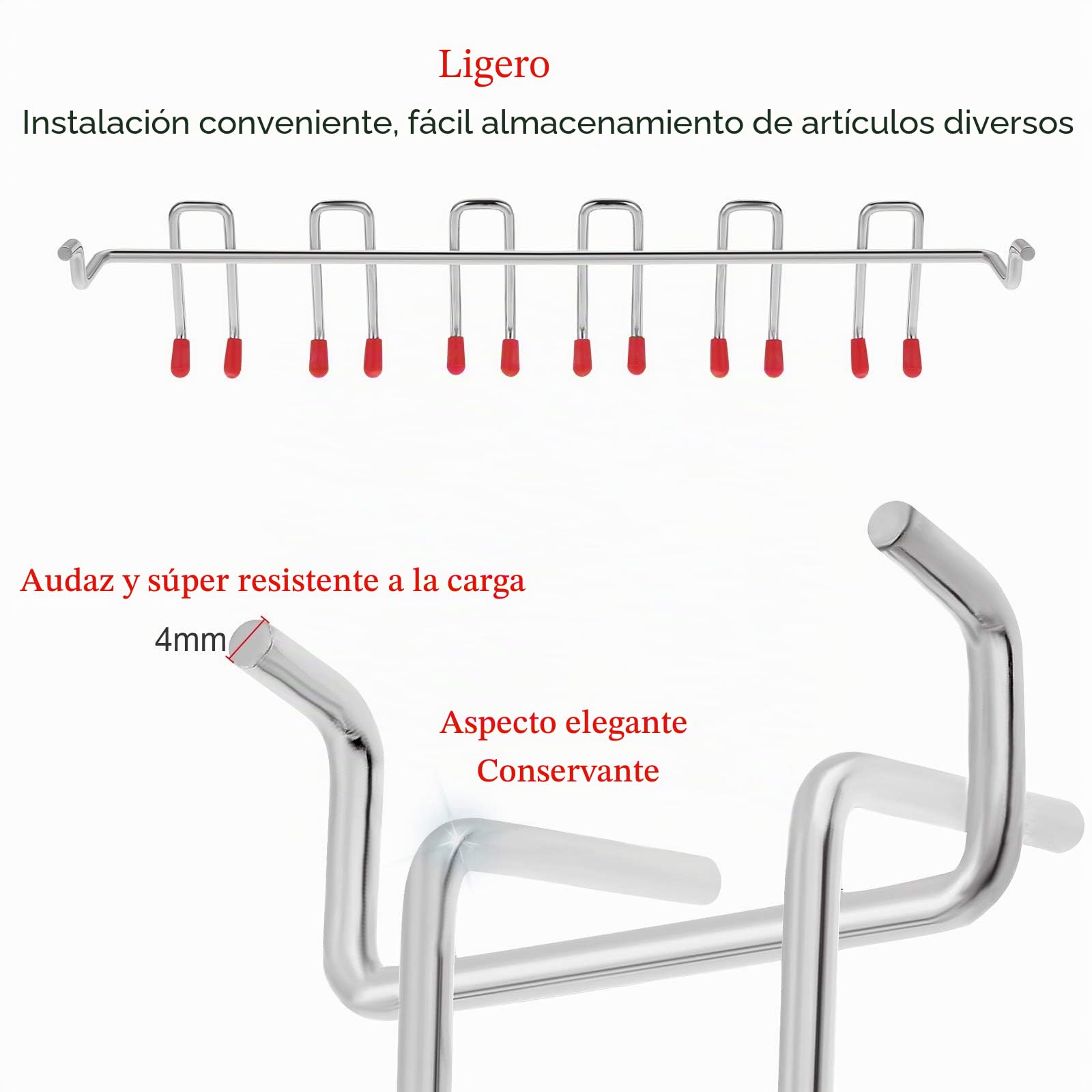 Pegboard Hooks Surtido, Peg Board Hook Attachments Conjunto y organización Storage Tienda Tools, para Organizar Varias Herramientas ( 230 piezas)