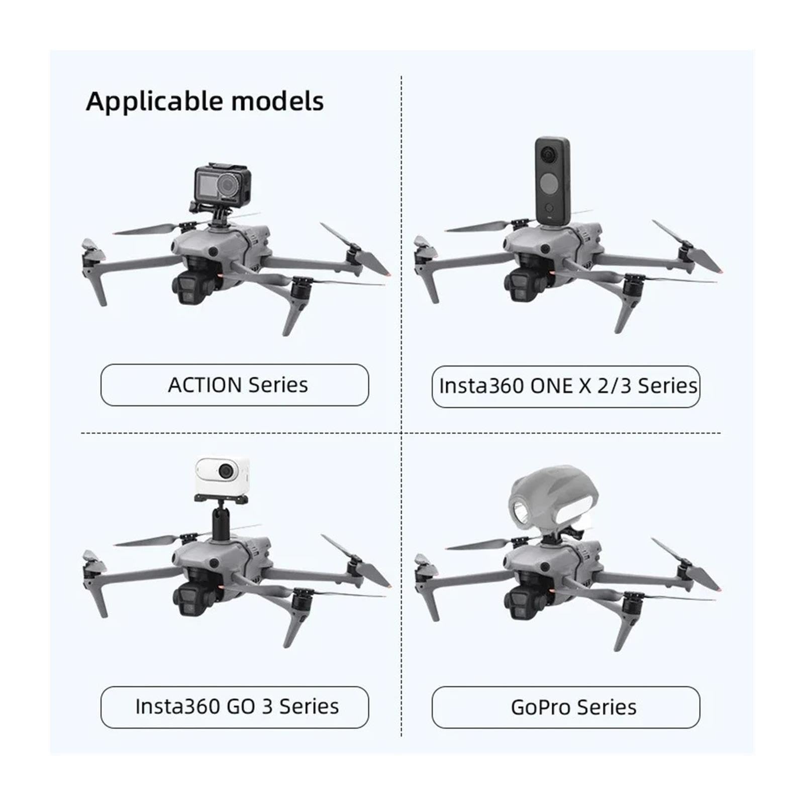 Faro Di Ricerca For Volo Notturno, Compatibile Con DJI, Action, Mavic