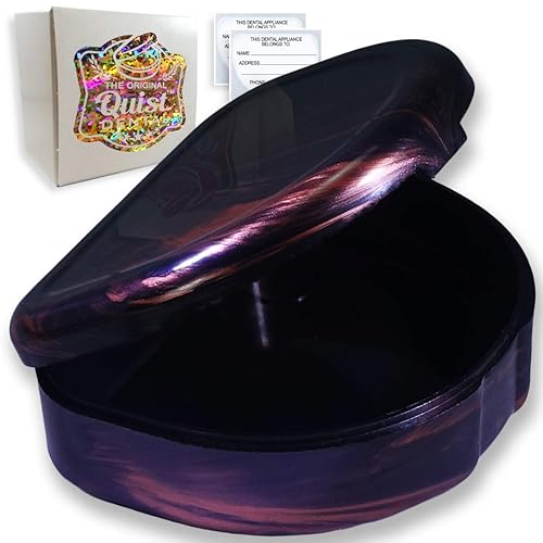 Miniatura 7 de QUIST (TM) FarOut - Estuche de retención de ortodoncia (rojo caramelo)