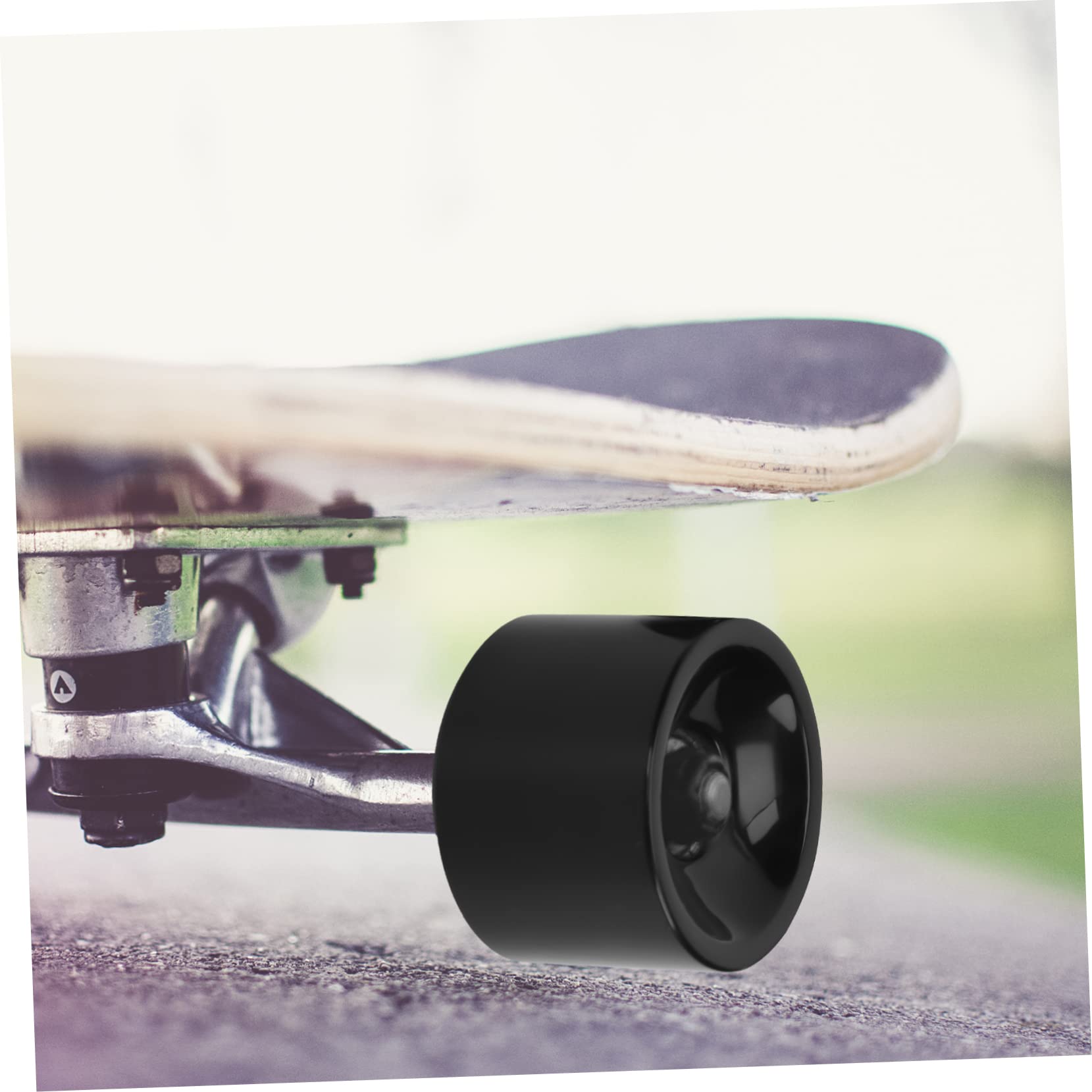 Happyyami Skateboarding Accessory Set 4 Pcs Soft Wheels Street Skateboard Wheels