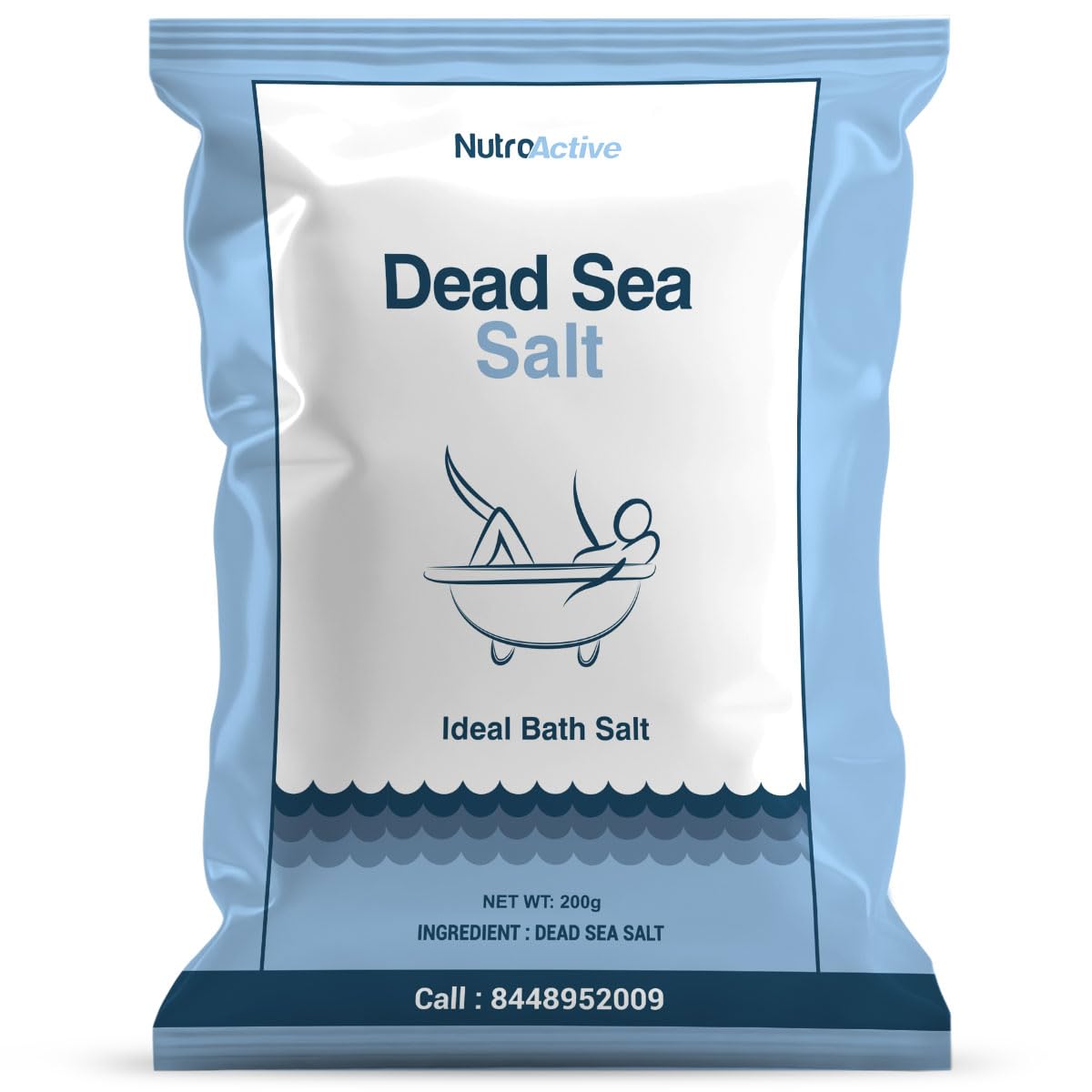 NutroActive Dead Sea Salt - 200 gm