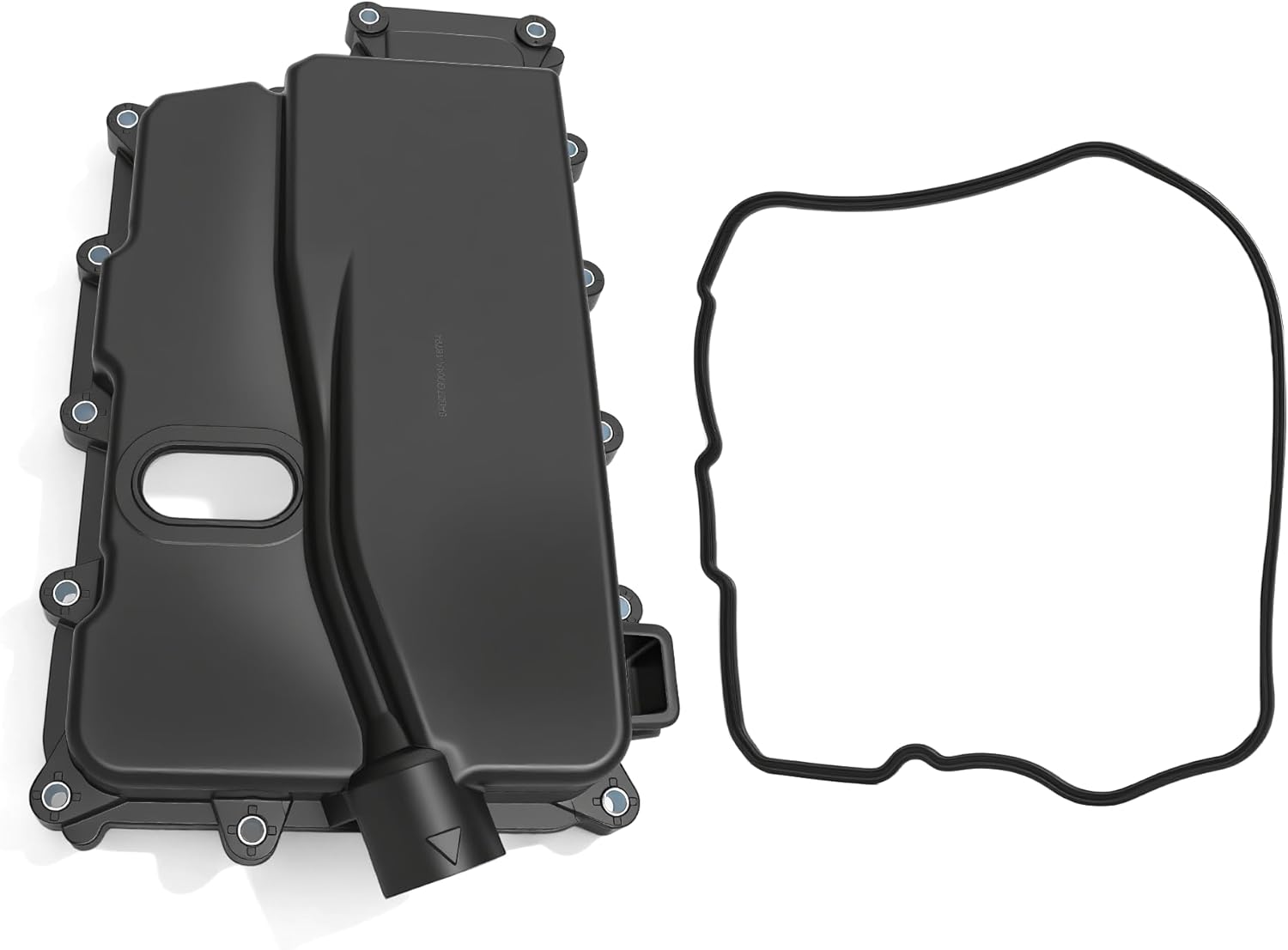 8A8Z-7G004-A Transmission Side Cover Fit for Ford Taurus for Flex for Explorer for Edge 2008-2019, Fit for Lincoln MKZ/MKX/MKT/MKS 2007-2020, for Sable 2008-2009, 6F50 6F55 Trans Valve Cover