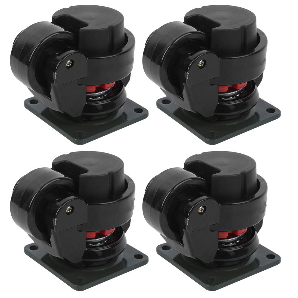 Ruedas Niveladoras GD-60F Bagima 4 Uds. Rueda de Ajuste de Nivel Industrial de Servicio Pesado 21x16x9